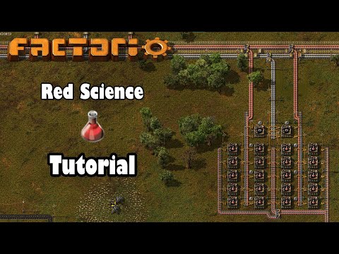 Factorio - Red Science Automation [Tutorial]