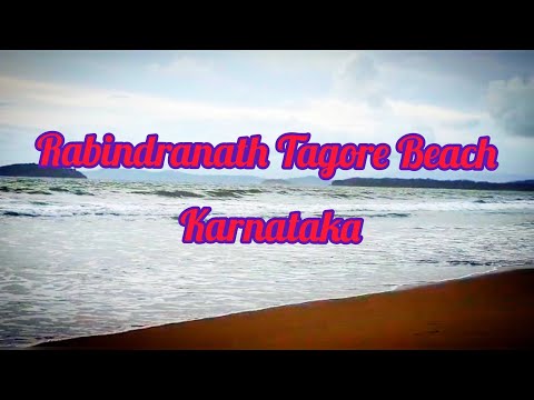Beautiful Rabindranath Tagore Beach in Karwar, Karnataka, India