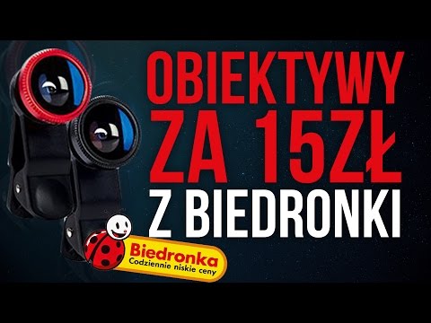 Dobre Obiektywy za 15 zł?! Test Obiektywów na Telefon z Biedronki