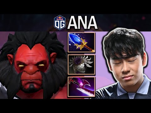 OG.ANA SMURF AXE WITH AGHANIMS-SHADOW BLADE - DOTA 2 7.31 GAMEPLAY