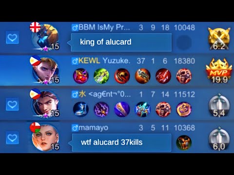 ALUCARD 37 Kills in Ranked Game Challenge (WORLD RECORD! 😱)