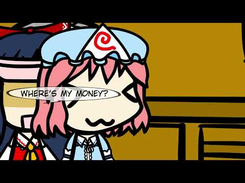 Touhou Walfas - Yuyuko Hamburger