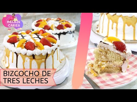 COMO HACER UN BIZCOCHO DE TRES LECHES