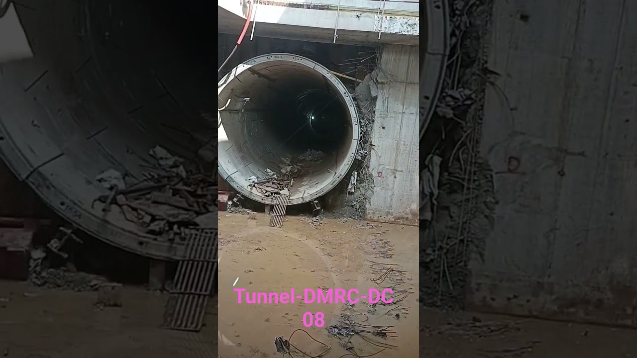 Tunnel-work process#jkumar#construction#delhimetro#viral #vasantkunj station#civilengineering
