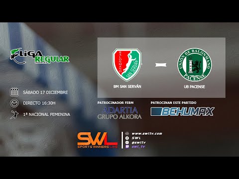 BM San Serván - UB Pacense | 1ª Nacional Femenina | 17/12/2022