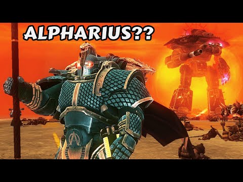 Unification Mod (New 6.9): Primarch ALPHARIUS & New Chaos Army! - WH40K: Dawn of War: Soulstorm