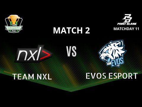 NXL VS EVOS Match 2 IESPL Point Blank (SANDSTROM) Matchday 11 - Tokopedia Battle Of Friday