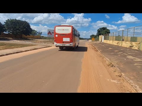 🚧 Obra de Pav/asf de MG-202 e 402 entre Pintópolis e Urucuia após dois 2 anos no 17/04/26 às 13:21hs