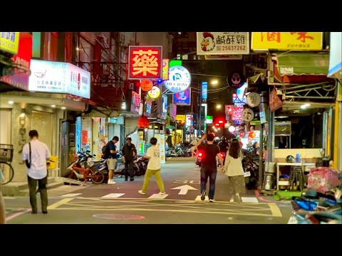 [㊗️ Live comemorativa da conquista de 80.000 públicos! 】 Caminhando pela maior cidade japonesa de Taiwan, cidade noturna, Linsen North Road