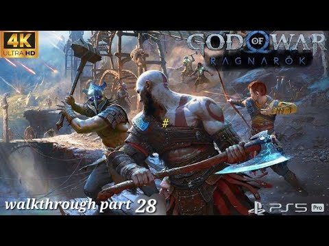 God Of War Ragnarök walkthrough gameplay part   # 27 on ps5 pro 