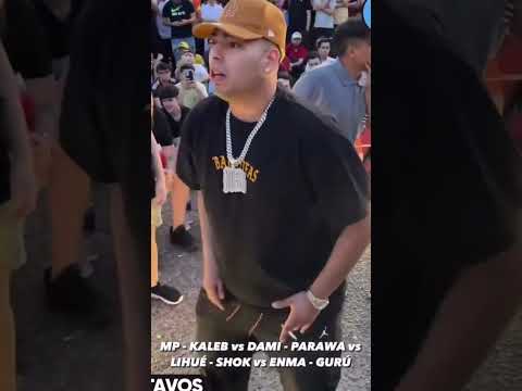 KALEB DI MASI TIRANDO BEEF EN UNA COMPE DE FREESTYLE