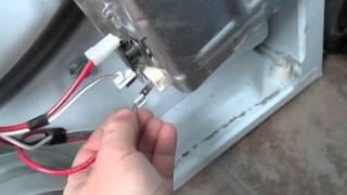 My dryer won't heat up: How to change a dryer heating element; heating element or fuse is blown out