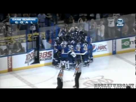 Blues-Kings Alexander Steen OT Game Winner Game 1 2013