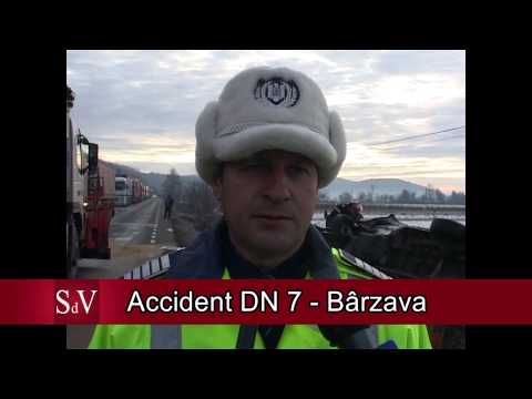 Accident DN 7, Barzava Arad