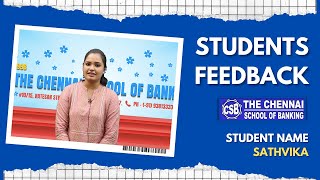 BEST BANK COACHING | NO.1 CLASSROOM COACHING CENTRE IN CHENNAI | #studentsfeedback #feedback