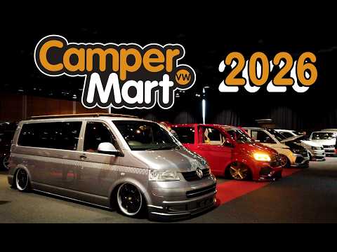 Camper Mart 2026 | Epic VW Camper Vans and More | Vanlife Vlog