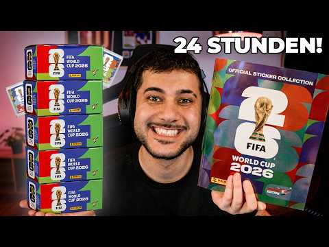I can fill one World Cup sticker album in 24 hours.