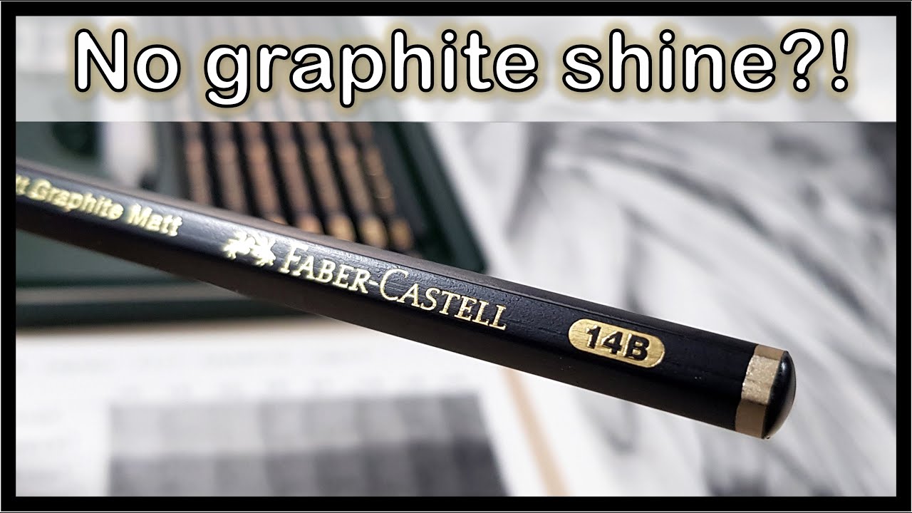 The Darkest Graphite Pencils I’ve Ever Used (14B Matt!)