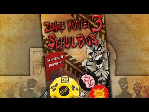 Zombie Würfel 3: Schulbus - Hauptspiel und Erweiterung zum Würfelspiel im Test