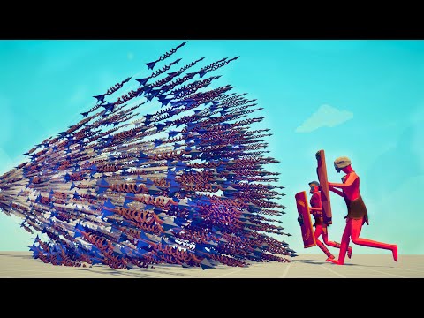 SHIELD BEARER & PROTECTOR vs GODS - Totally Accurate Battle Simulator TABS