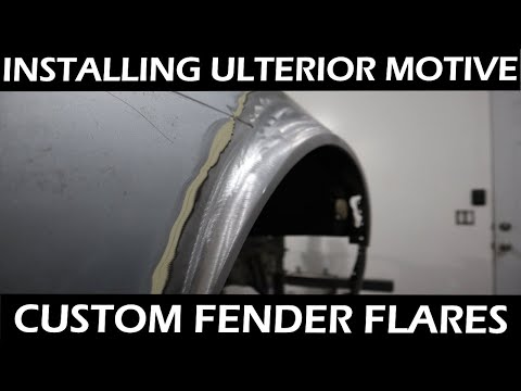 Installing Ulterior Motive Fender Flares on my Nissan 240sx S13 Hatchback