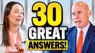 30 INTERVIEW QUESTIONS & ANSWERS! (How to PASS Your Job Interview!)