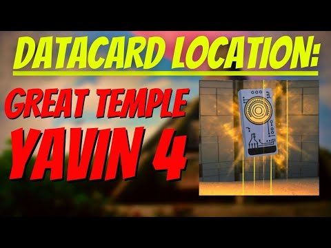 YAVIN 4: GREAT TEMPLE DATACARD GUIDE (HOW TO GET ALL 19 DATACARDS)