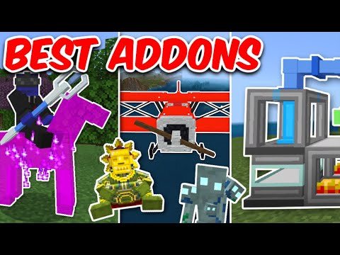 🔥TOP 10 NEW MCPE ADDONS 2022 | MUST TRY NOW🔥