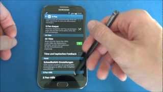Samsung Galaxy Note 2 - Einstellungen/settings