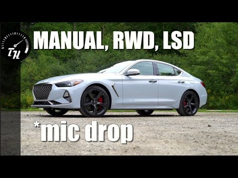 2019 Genesis G70 2.0T Sport Review // Luxury + Manual + RWD = Victory