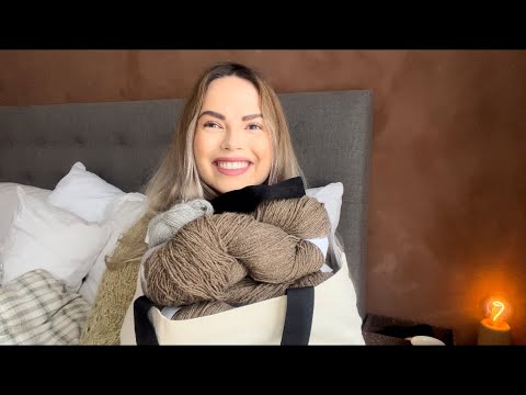 Knittingtraditions: Yarn haul at the G-Uld farm in Denmark, plant dyed yarns and wooly wool