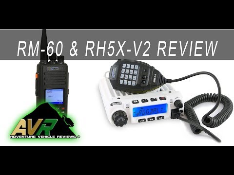 Rugged Radio Review - RM-60 and RH5X-V2