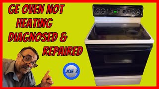 Ge oven not heating diagnosed & repaired