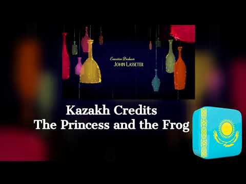 The Princess and the Frog Credits-Kazakh - YouTube
