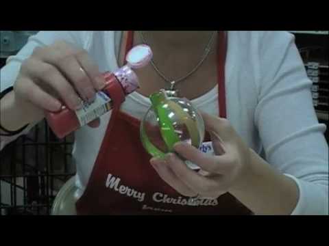 Marbled Holiday Ornaments | Beverly's How-To