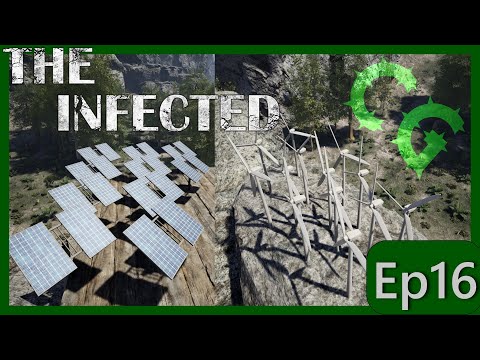 The Infected S2 | Ep16 Update 14 | Balancing Power! Solar Panels, Wind Turbines & Batteries