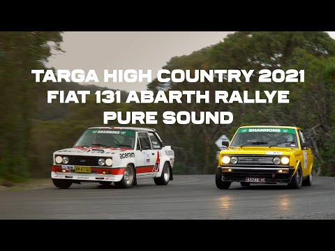 TARGA High Country 2021 - Fiat 131 Abarth Rallye, Pure Sound