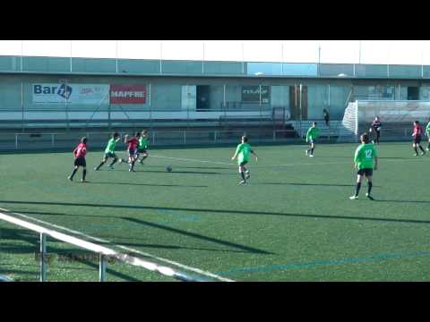 Fútbol 11 Infantiles C.D. Corellano - C.D. Lourdes B día 08/01/12 clip 2/5