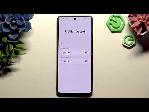 SAMSUNG Galaxy Z Flip 7 – How to Enter Text Correction Options