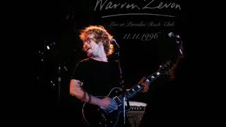WARREN ZEVON -  &quot; Mr. Bad Example&quot; - Live at Paradise Rock Club, 11.11. 1996
