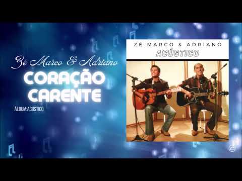 Coração Carente - Zé Marco E Adriano | Acústico | Áudio Clipe Oficial | [@BelemNetwork]