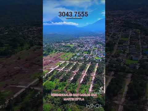 Residenciales San Carlos sobre la carretera hacia Quetzaltenango en San Martín Zapotitlán