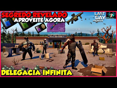 ●DELEGACIA DE POLICIA INFINITA!! SEGREDO REVELADO MUITAS CARTEIRAS 👁 #LastDayOnEarth #ldoe