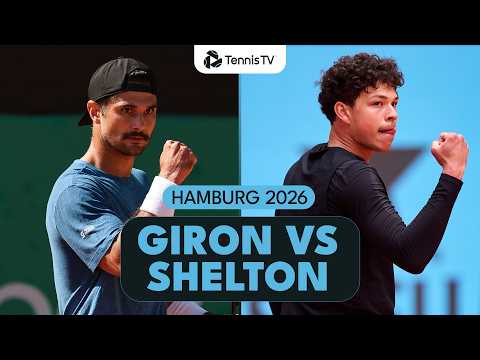 Marcos Giron vs Ben Shelton All-American Battle 🇺🇸 | Hamburg 2026 Highlights