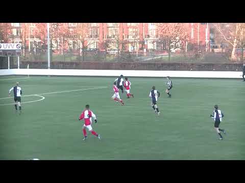 UVV JO15-2 - FC Victoria JO14-1 oefenwedstrijd 2de helft deel 1