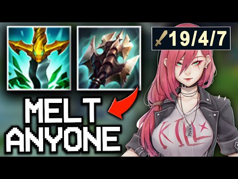 TITANIC HYDRA SHIELD BREAKER KATARINA OVERKILLS EVERYONE IN SIGHT! MELTING ENTIRE ENEMY TEAMS