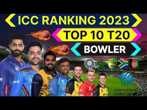 ICC Ranking Latest 2023 | Top 10 T20 Bowler 2023 | Top 10 Dangerous T20 Bowler |T20 No 1 Bowler 2023