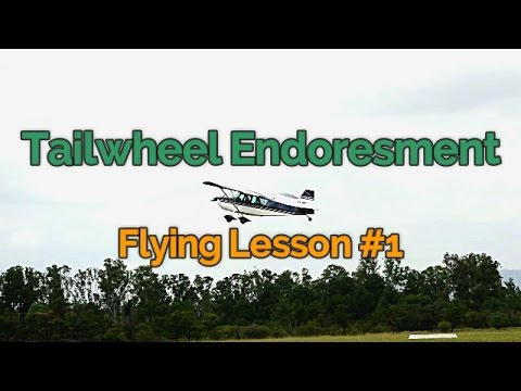 Tailwheel Training Endorsement: Flying Lesson # 1 | Citabria | Full Audio with ATC | YSCN