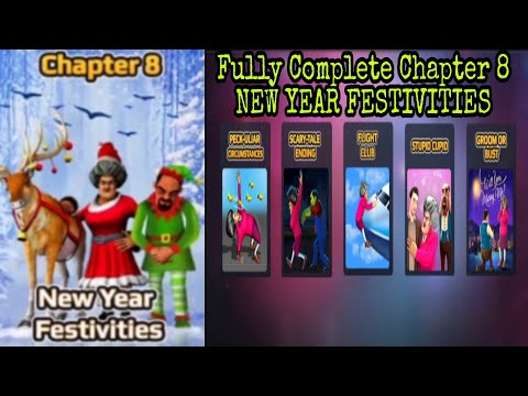 SCARY TEACHER 3D ~ Fully Complete Chapter 8 NEW YEAR FESTIVITIES