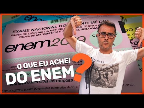 ENEM 2019: A PORCARIA de sempre
